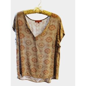 Rose & Thyme XL Woman's Floral Blouse